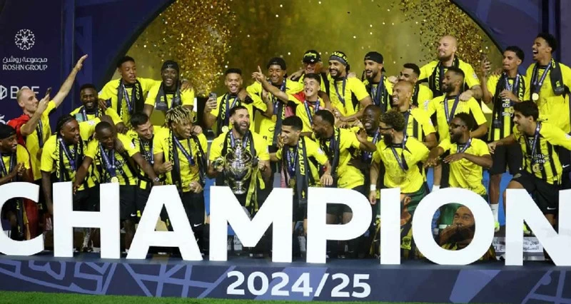 للموسم الثالث.. الاتحاد يخسر حملته للحفاظ على لقب الدوري السعودي