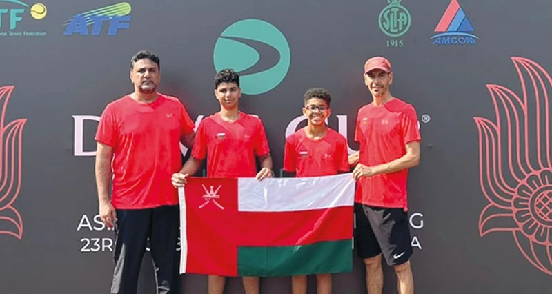 منتخب ناشئي التنس تحت 16 سنة يبدأ مشواره فـي بطولة كأس ديفيز للناشئين بسيريلانكا