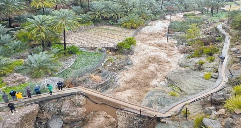 بعد أمطار غزيرة وأعلى كمية فـي خصب بـ57 مليمترا .. هدوء نسبي اليوم وفرص بالاستمرار