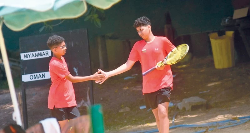 منتخب ناشئي التنس ينهي مشاركته فـي كأس ديفيز بسريلانكا