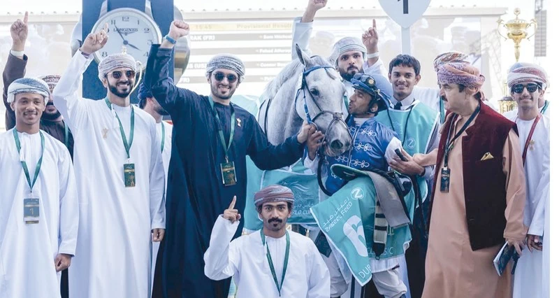 الحصان فلاح يحصد كأس شوط دبي كحيلة كلاسيك 2000 متر