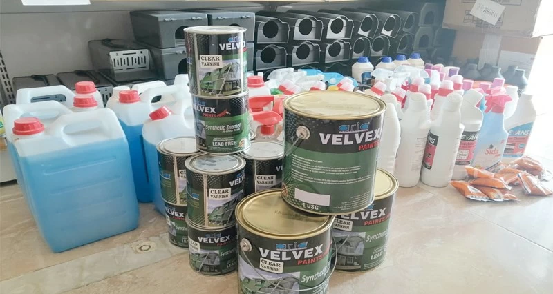 ضبط سلع منتهية الصلاحية بالداخلية