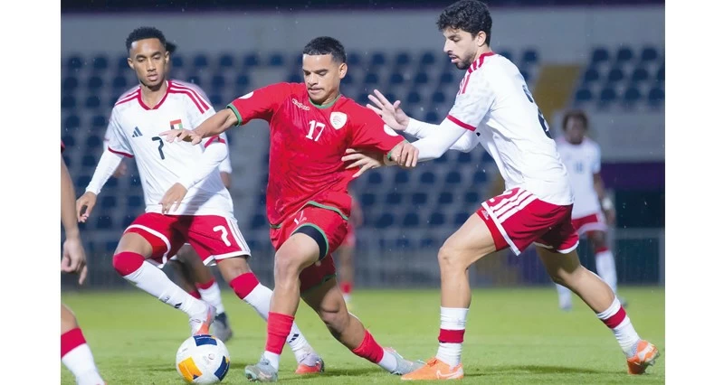 المتنخب الأولمبي يخسر تجربته أمام شقيقه الإماراتي 1/&rlm;&rlm;&rlm;3