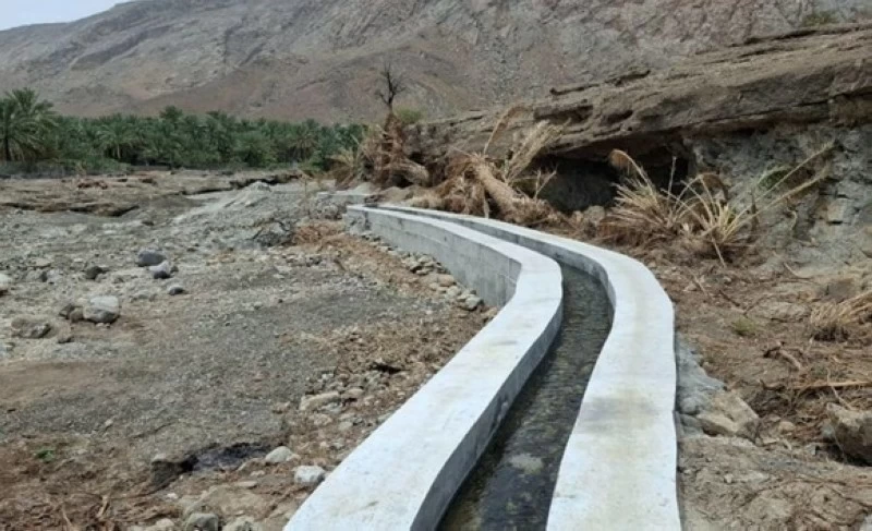 صيانة 34 مشروعا لأفلاج وعيون مائية