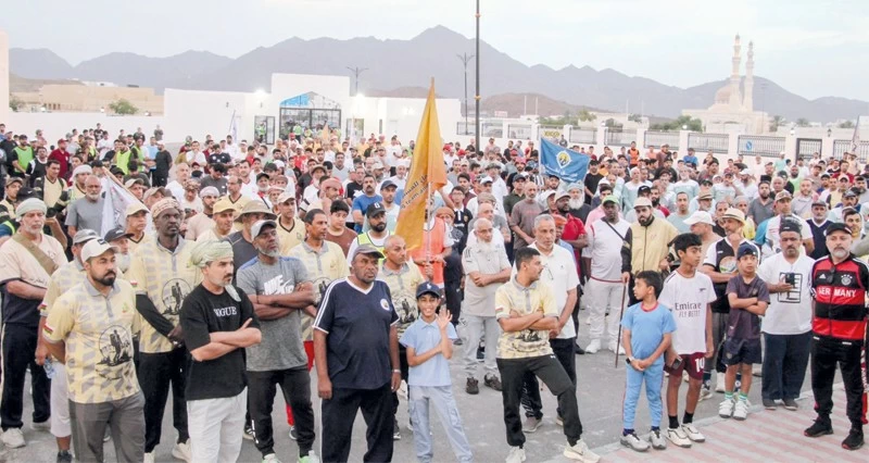 1650 مشاركا فـي &laquo;مسار الغشب&raquo; بالرستاق