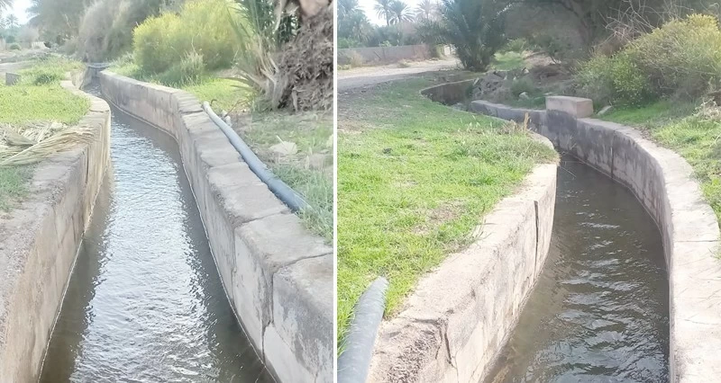 فلج الدريز شريان عبري النابض