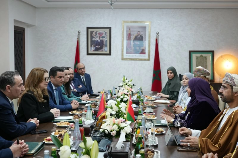 بحث مجالات التعاون الاجتماعي والأسري مع المغرب