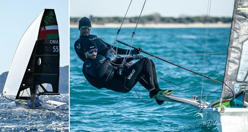 فريق عُمان للإبحار للأداء العالي يعزز جاهزيته الأولمبية