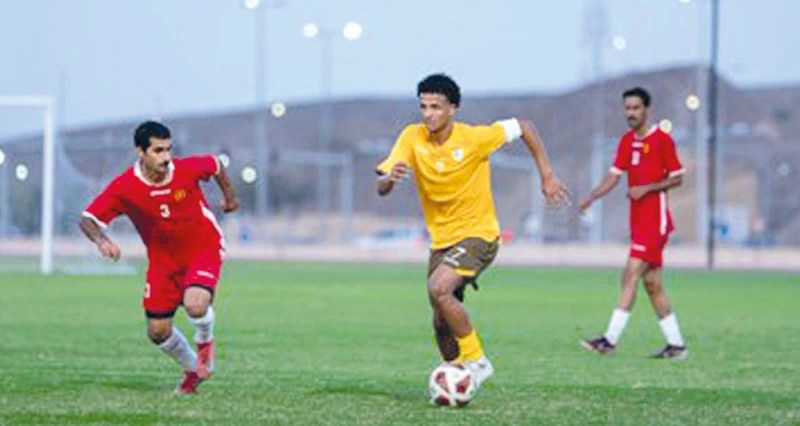 منتخبنا الوطني للشباب القدم يختتم معسكره بخوض تجربة ودية أمام منتخب الجيش السلطاني العماني