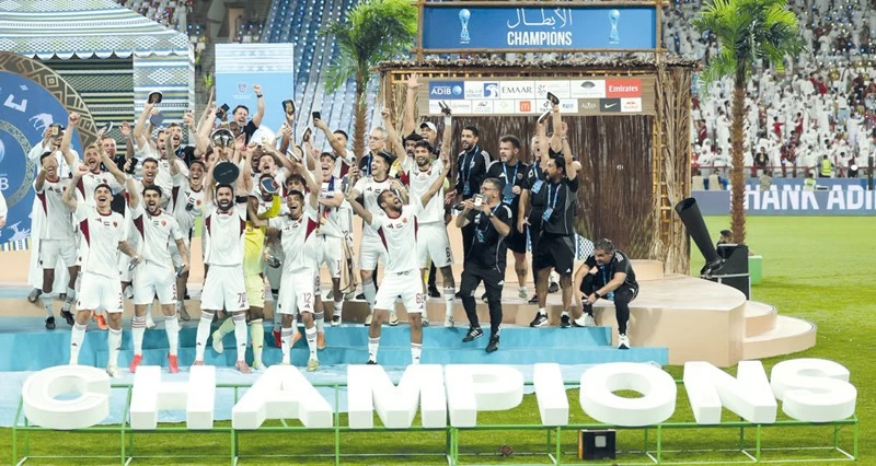 الوحدة يتوج بطلا للمرة الرابعة بكأس الرابطة الإماراتية