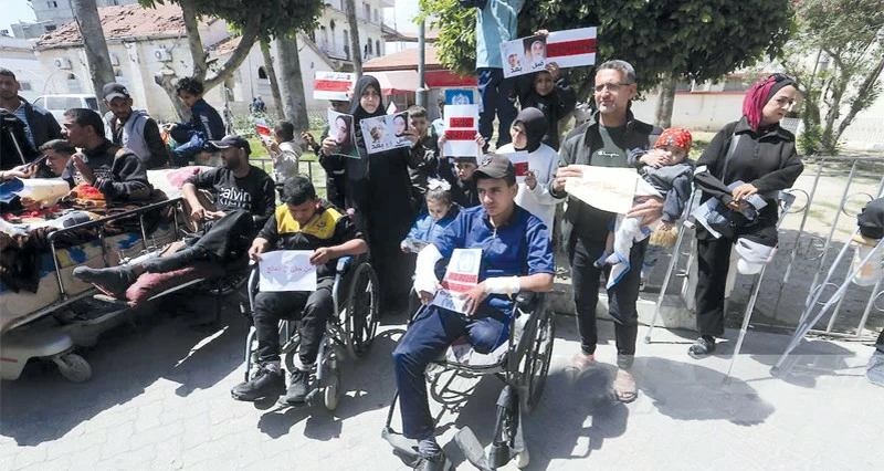 تحذير فلسطيني من تفشي أمراض خطيرة بين النازحين في قطاع غزة