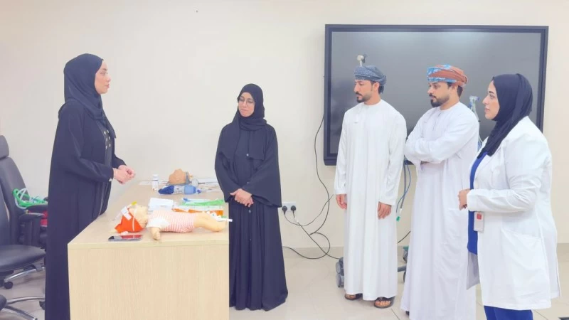 حلقة حول الرعاية التنفسية لحديثي الولادة ضمن البرامج التخصصية