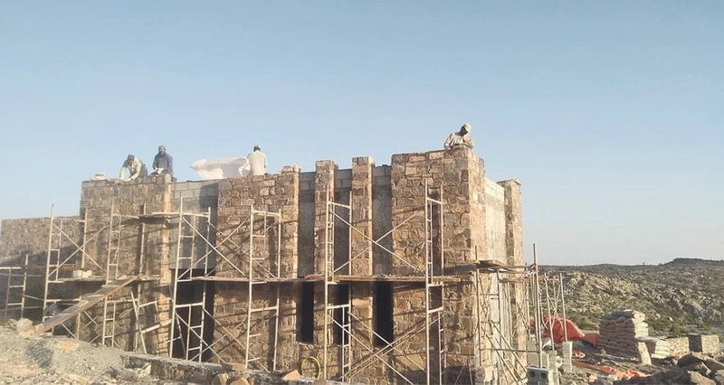 50% نسبة إنجاز الأعمال فـي مشروع &laquo;واحة الجبل الشرقي&raquo; بالداخلية