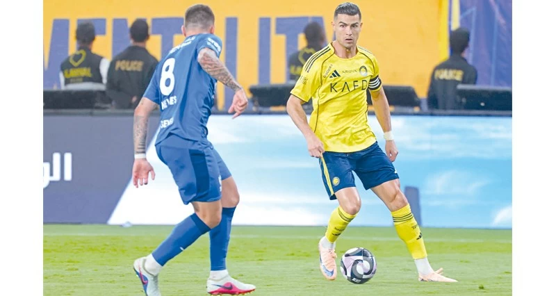 فـي الدوري السعودي: خاب ظن رونالدو أمام الهلال.. لكن &laquo;الحلم بات قريبا&raquo;