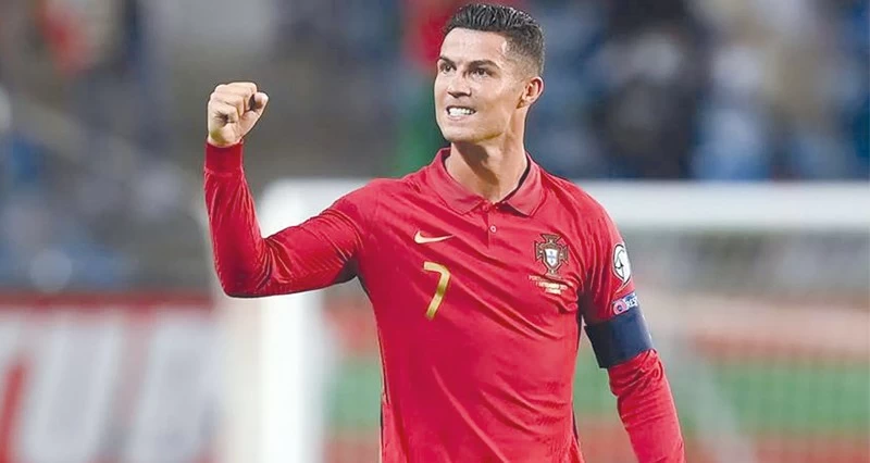 رونالدو يستدعى للمونديال السادس فـي مسيرته مع البرتغال