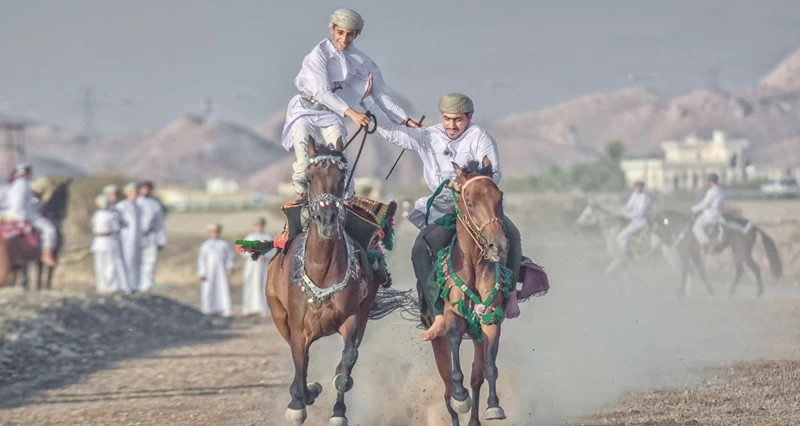 فنون الخيل التقليدية بالعيد فـي عبري