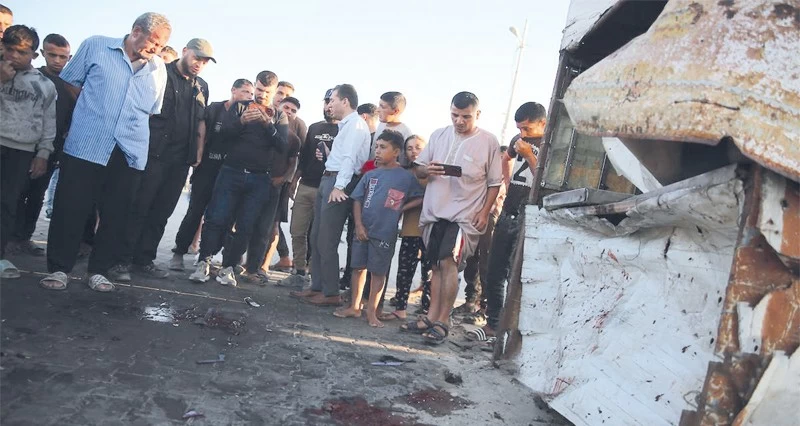 شهيدان فـي قصف &laquo;إسرائيلي&raquo; على ميناء الصيادين وسوق بغزة