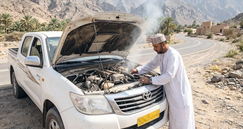 شرطة عمان السلطانية تؤكد أهمية إجراء فحص وقائي شامل للمركبة قبل الانطلاق
