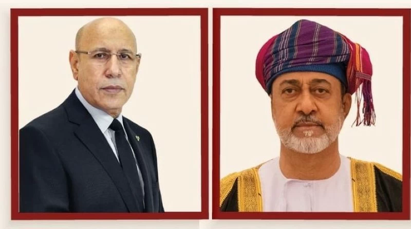 رسالة من جلالة السلطان لرئيس موريتانيا