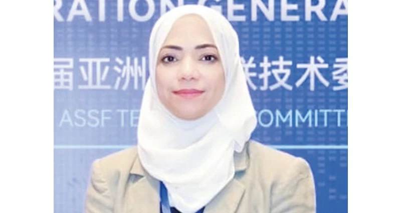 نضيرة الحارثي تفوز بعضوية إدارة الاتحاد الآسيوي للرياضة المدرسية