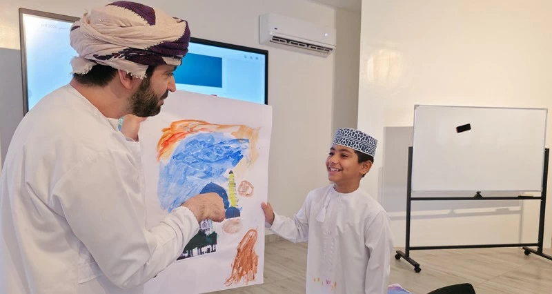 المتحف الوطني ينفذ حلقات فنية فـي شمال الباطنة