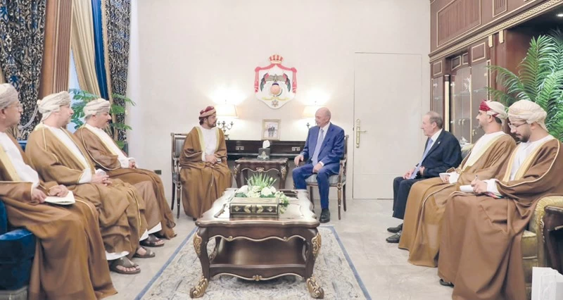 بحث تعزيز التعاون البرلماني بين سلطنة عمان والأردن