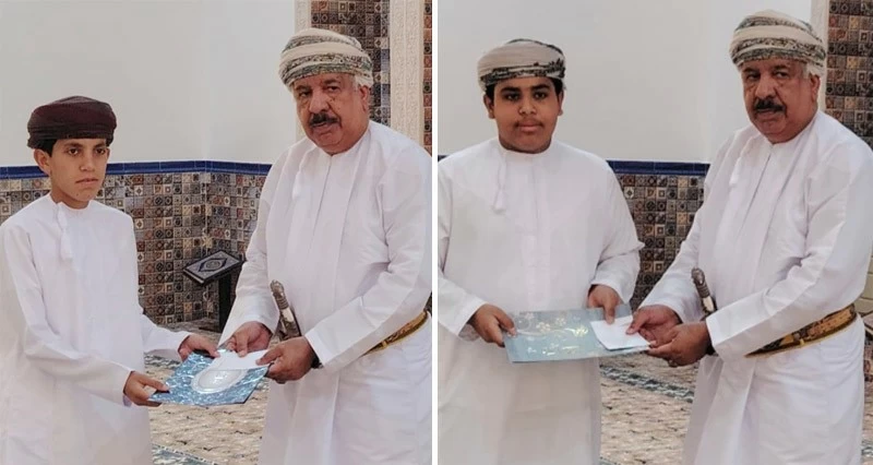 تكريم حفظة القرآن الكريم فـي المصنعة
