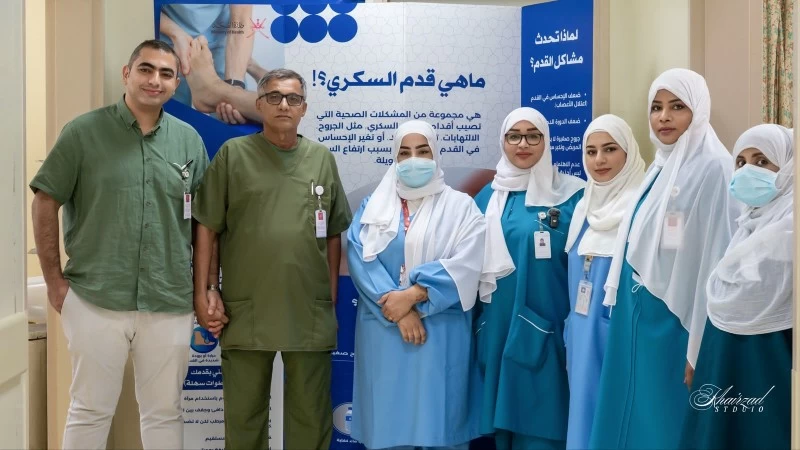 تعزيز الخدمات الطبية لمرضى القدم السكري وكبار السن بصلالة