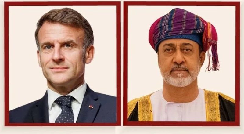 جلالة السلطان المعظم والرئيس الفرنسي يبحثان هاتفيًّا مستجدات الأوضاع في المنطقة