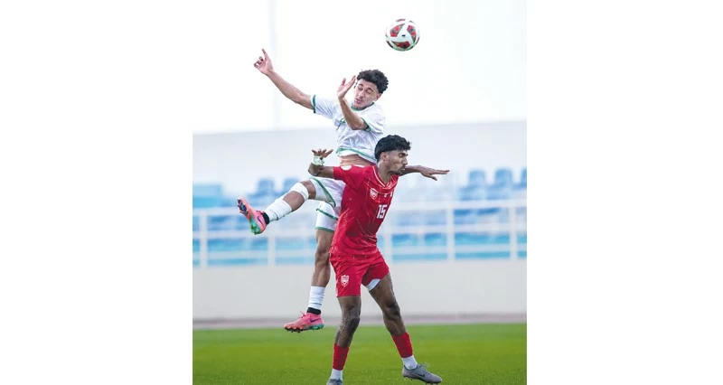 أحمر الشباب يتعادل وديا مع البحرين &laquo;1/1&raquo; فـي تجربته الثانية