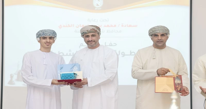 تكريم أبطال نادي نخل المتوجين ببطولة الأندية العمانية للشطرنج