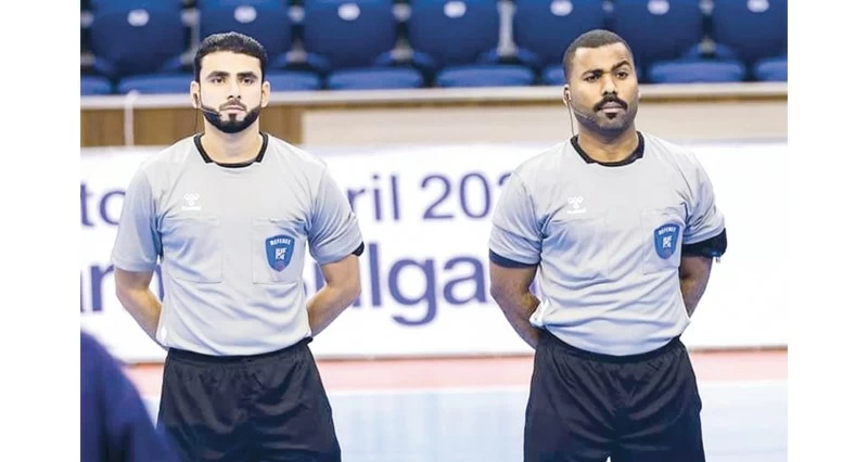 الوهيبي والشحي يشاركان فـي إدارة بطولة العالم لكرة اليد للشابات برومانيا