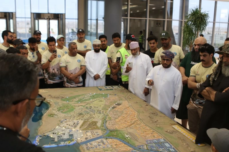 'مرّ علينا الدقم' تستقطب قافلة 'ظفار المجد' في محطة تعكس مقومات الدقم السياحية