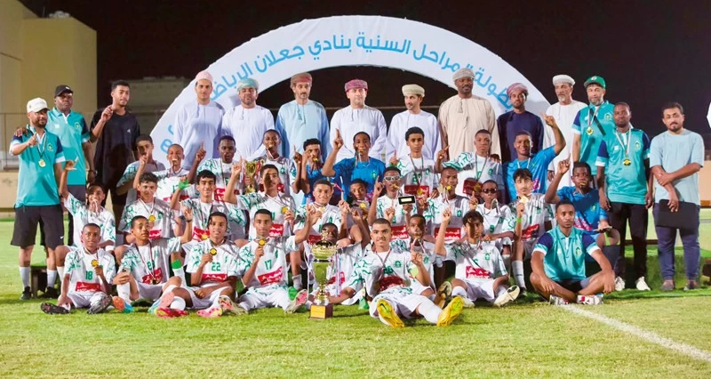 المنجرد يخطف لقب بطولة المراحل السنية بنادي جعلان