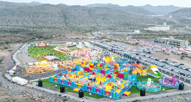 مهرجان الجبل الأخضر يستقطب أكثر من 100 ألف زائر حتى نهاية يوليو الماضي