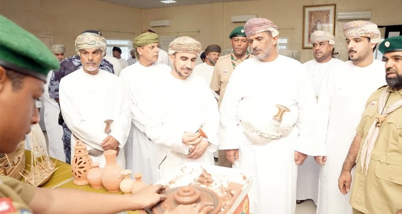 ختام فعاليات المخيم الصيفي الكشفي فـي ظفار