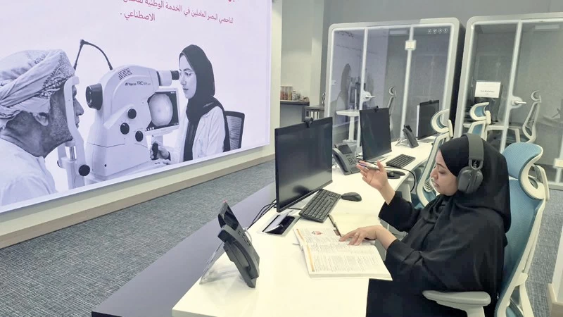 فحص اعتلال الشبكية السكري باستخدام الذكاء الاصطناعي