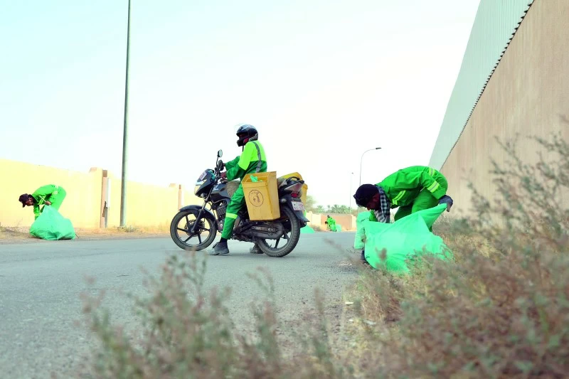 تعزيز النظافة العامة وإصحاح البيئة في البريمي