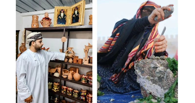 مرباط &laquo;مرافـي اللبان&raquo; يعيد إحياء أجواء السوق القديم