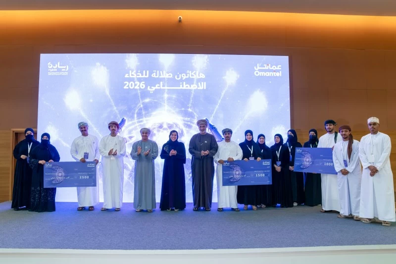 مختبرات 'عمانتل للابتكار' و'ريادة' تختتمان هاكاثون صلالة للذكاء الاصطناعي 2026