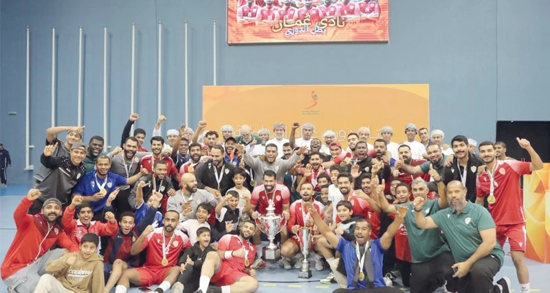 نادي عمان يستعد للمشاركة فـي بطولة الأندية الخليجية لكرة اليد بالبحرين