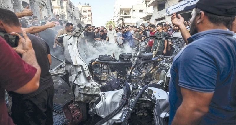 شهيد برصاص المستوطنين فـي الضفة .. والاحتلال يقصف غزة جوا وبرا وبحرا