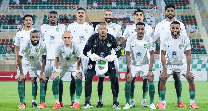 النهضة يصل مسقط ويتدرب باستاد السيب وصافرة فلبينية تدير اللقاء