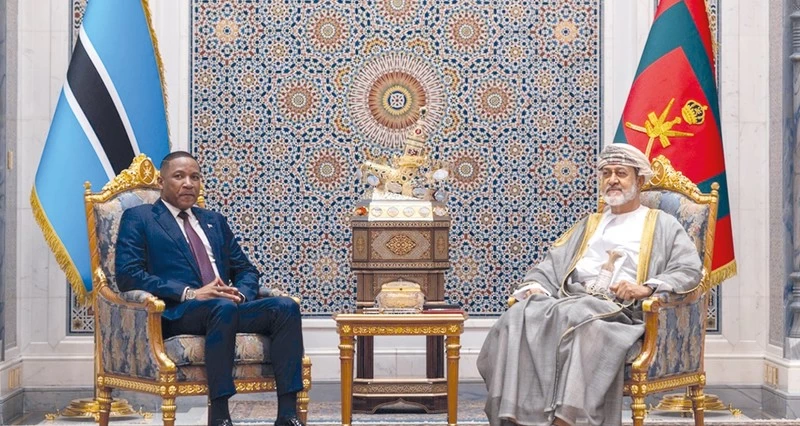 الأربعاء .. جلالة السلطان يبدأ زيارتي 'دولة' إلى بوتسوانا وأنجولا