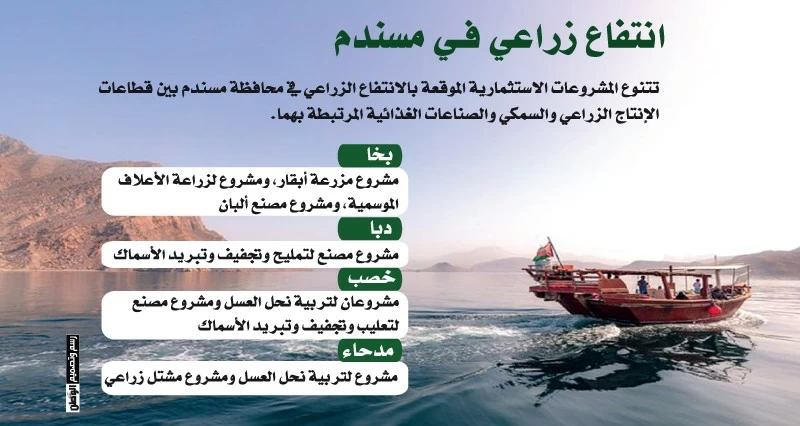 9 عقود انتفاع زراعي فـي مسندم بـ3.5 مليون ريال