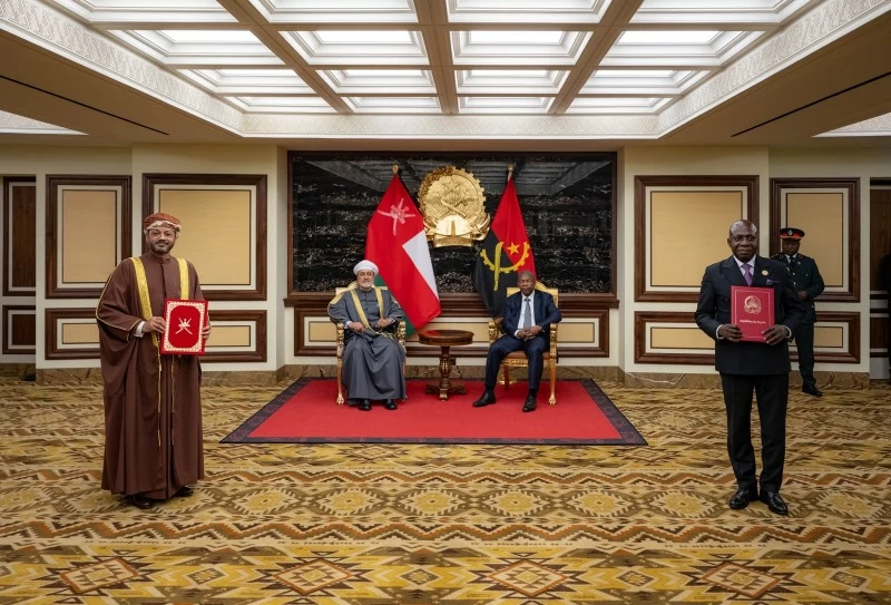 جلالةُ السُّلطان يختتمُ زيارة دولة إلى أنجولا