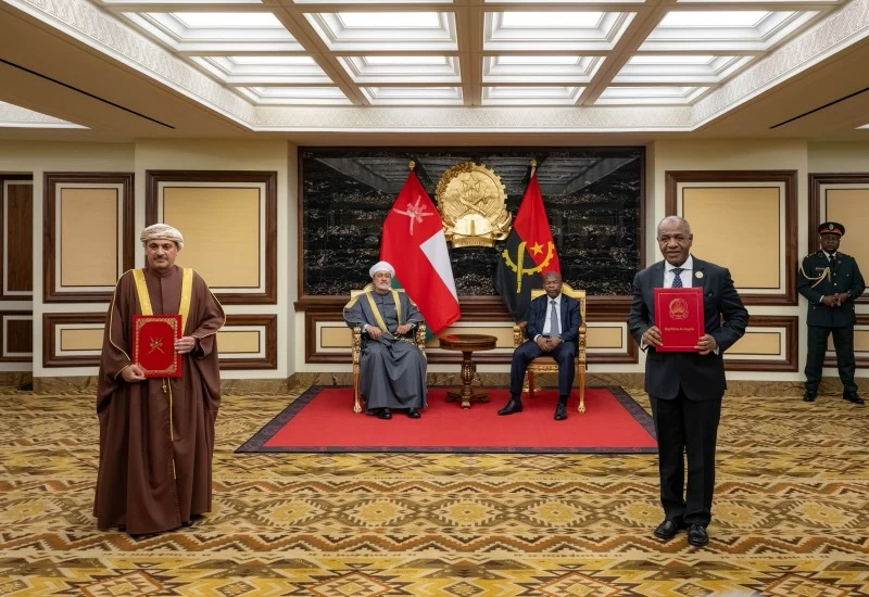 جلالةُ السُّلطان يختتمُ زيارة دولة إلى أنجولا