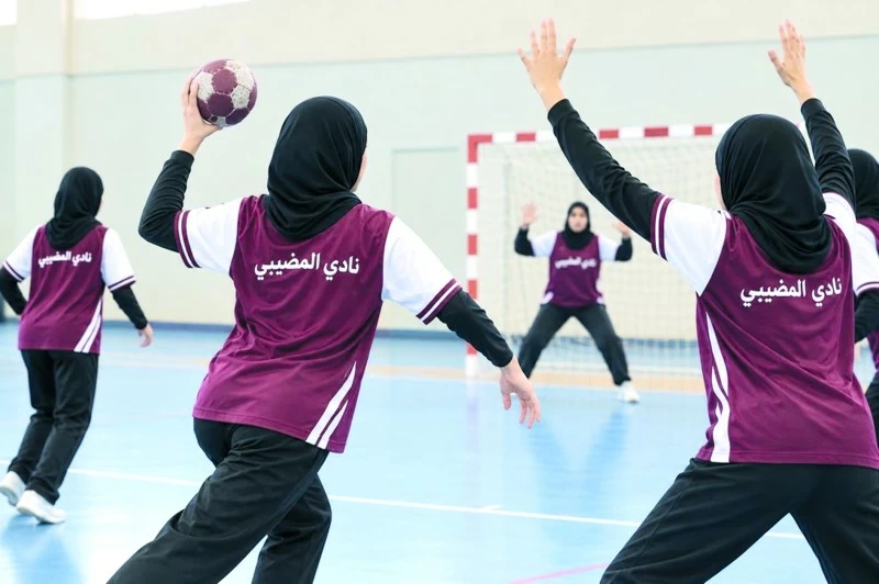 انطلاق دورة كرة اليد للفتيات بنادي المضيبي