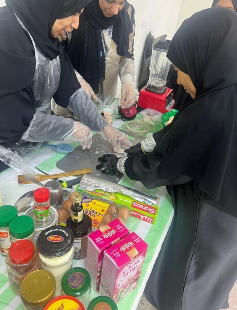 تأهيل المرأة الريفية في مجال الصناعات الغذائية المنزلية ببهلاء