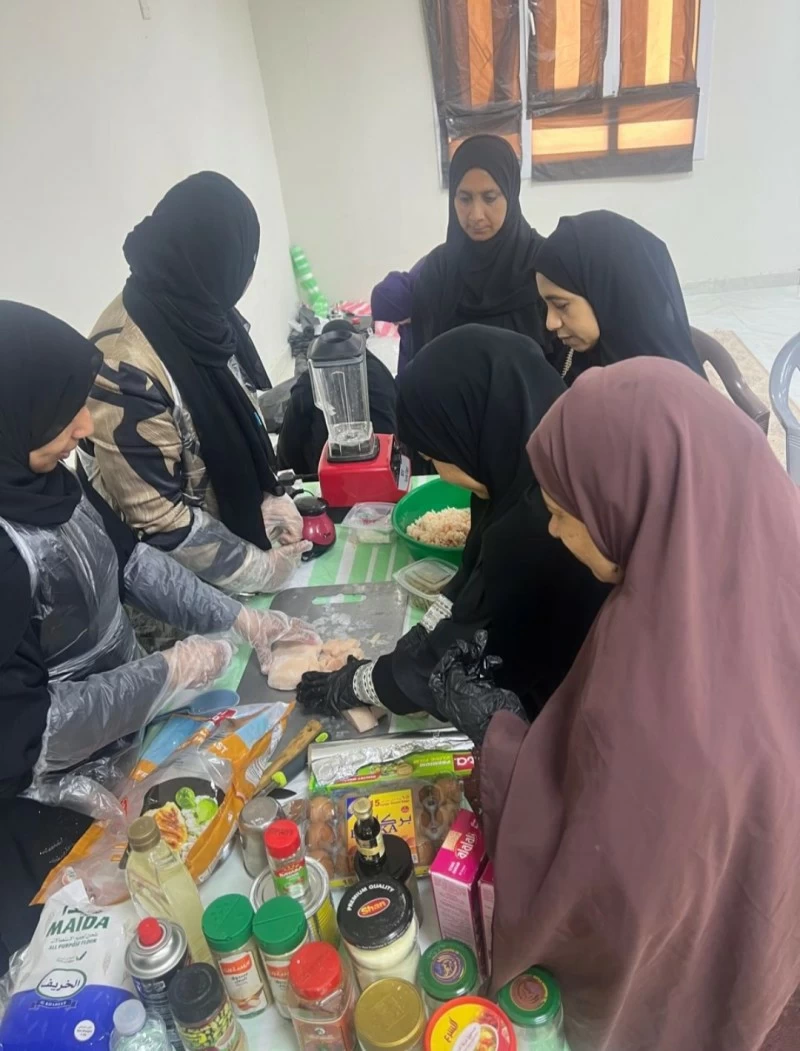 تأهيل المرأة الريفية في مجال الصناعات الغذائية المنزلية ببهلاء